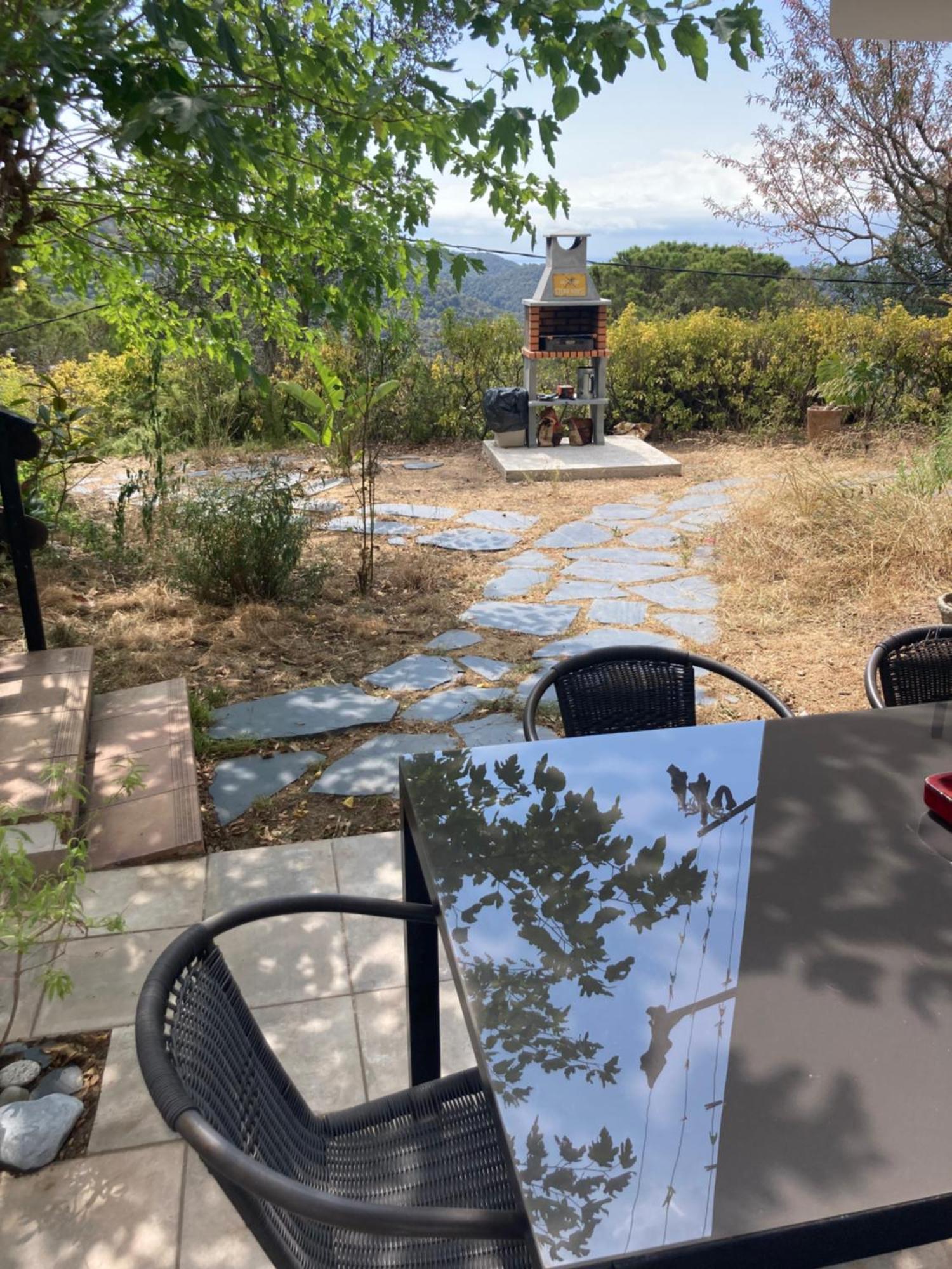 Casa Con Vista Y Jardin, A 20' De La Playa Villa Sant Cebrià de Vallalta Esterno foto